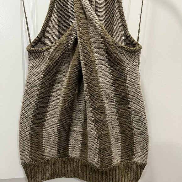 NICHOLAS Brown Alcina Twist Front Sweater & Crop Shrug Size Medium $295 - Picture 8 of 10